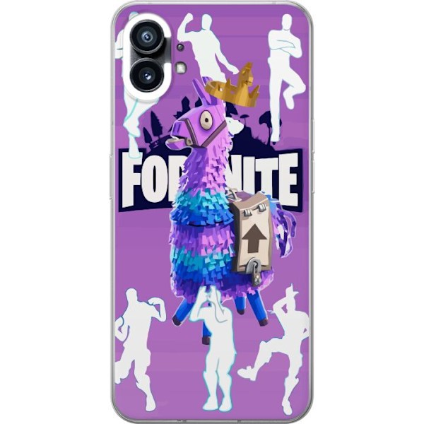 Nothing Phone (1) Genomskinligt Skal Fortnite