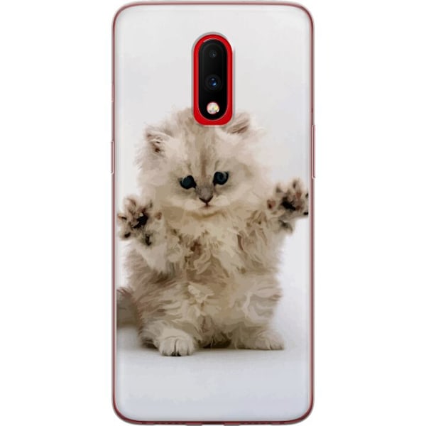 OnePlus 7 Gennemsigtig cover Kat