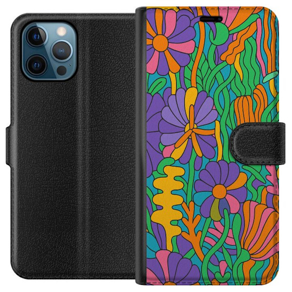 Apple iPhone 12 Pro Tegnebogsetui Farveeksplosion