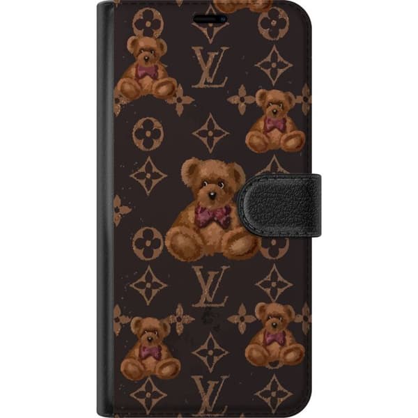 Kompatibel Tegnebogsetui til Apple iPhone 13 mini Bjørne med mønster luksuslogo modestil