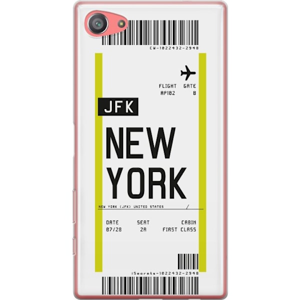 Sony Xperia Z5 Compact Gennemsigtig cover New York