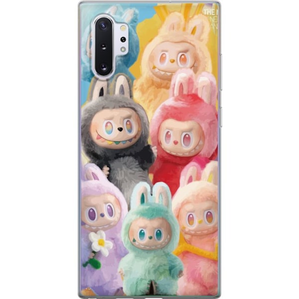 Samsung Galaxy Note10+ Läpinäkyvä kuori Labubu Luonnos Tyyl