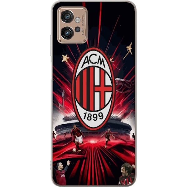 Motorola Moto G32 Gennemsigtig cover AC Milan