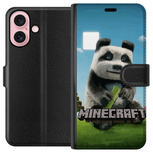 Apple iPhone 16 Lommeboketui A Minecraft Movie