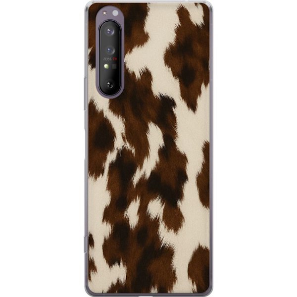 Sony Xperia 1 II Läpinäkyvä kuori Värisuihku