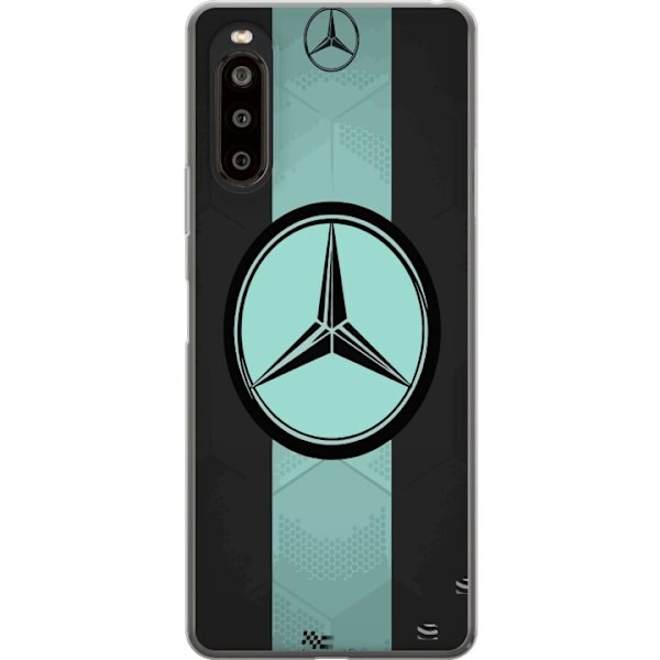 Sony Xperia 10 II Läpinäkyvä kuori Mercedes