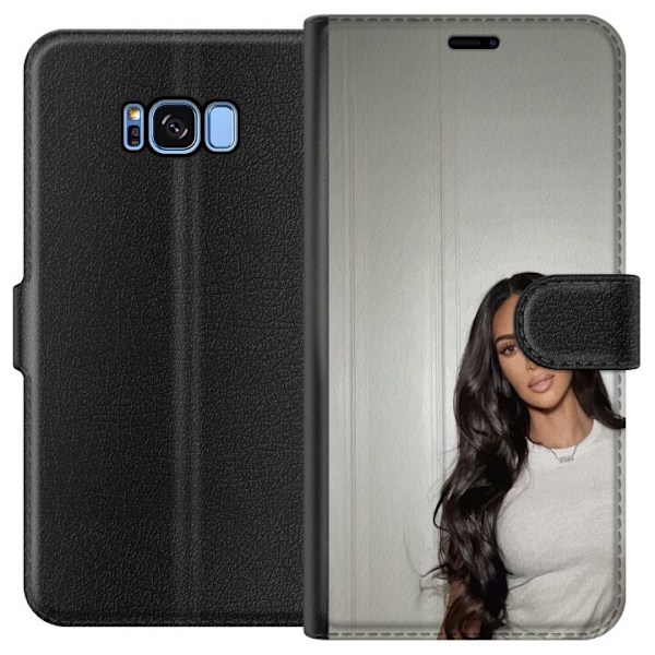 Samsung Galaxy S8 Plånboksfodral Kim Kardashian – Iconic Style Collection