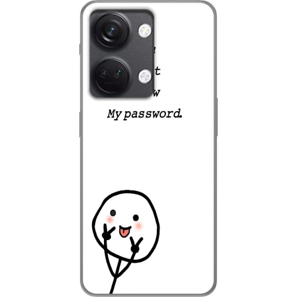 OnePlus Nord 3 Genomskinligt Skal You Don’t Know My Password