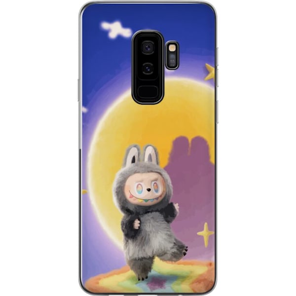 Samsung Galaxy S9+ Gjennomsiktig deksel Labubu Neon Pop - Neon
