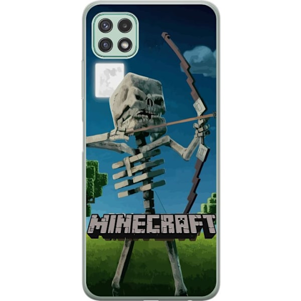 Samsung Galaxy A22 5G Läpinäkyvä kuori A Minecraft Movie