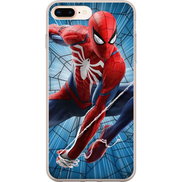 Apple iPhone 7 Plus Cover / Mobilcover - Spidermand