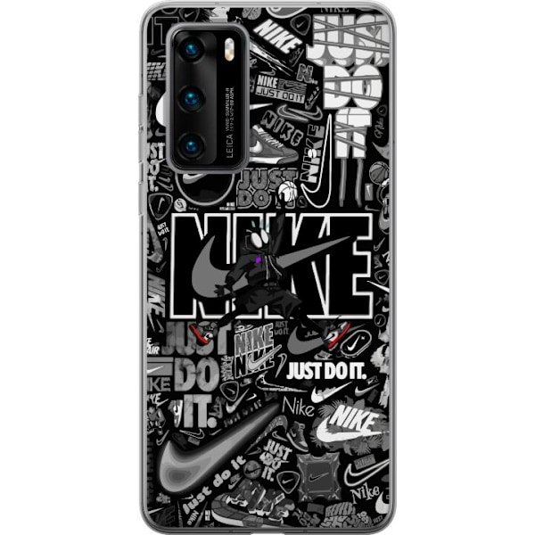 Huawei P40 Gennemsigtig cover Nike