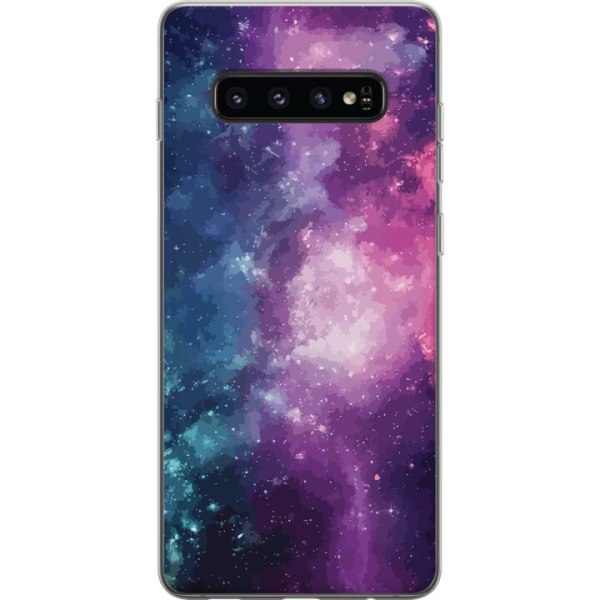 Samsung Galaxy S10 Gennemsigtig cover Nebula