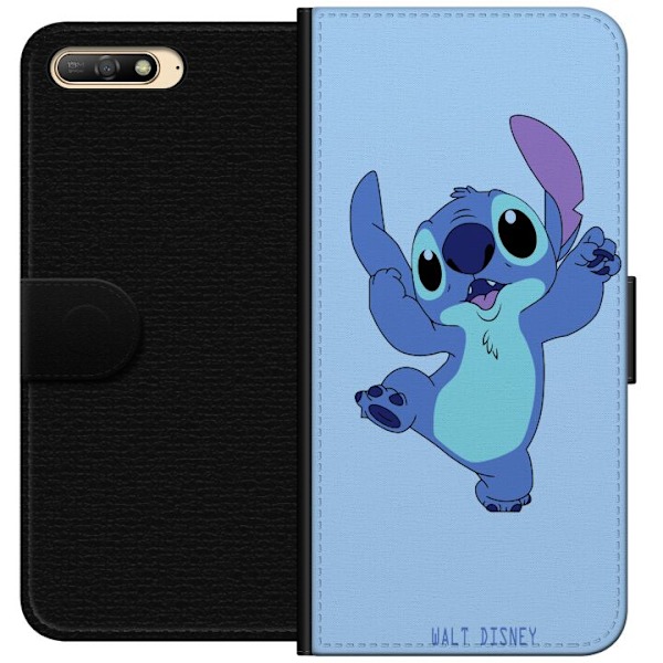 Huawei Y6 (2018) Lompakkokotelo Stitch