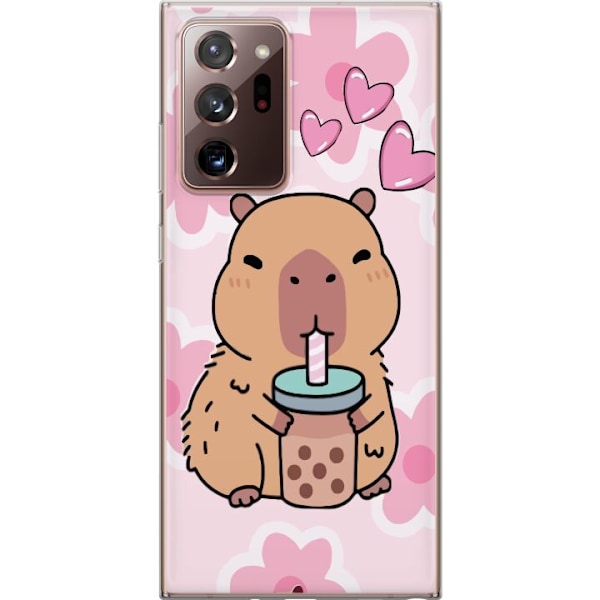 Samsung Galaxy Note20 Ultra Gjennomsiktig deksel Kawaii Capyba