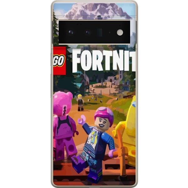 Google Pixel 6 Pro Genomskinligt Skal Fortnite