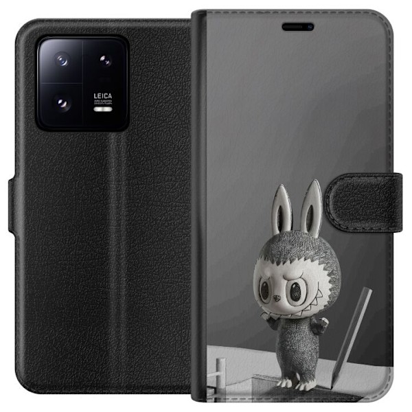 Xiaomi 13 Pro Lompakkokotelo Pop Mart MEGA LABUBU LABUBU Sketc