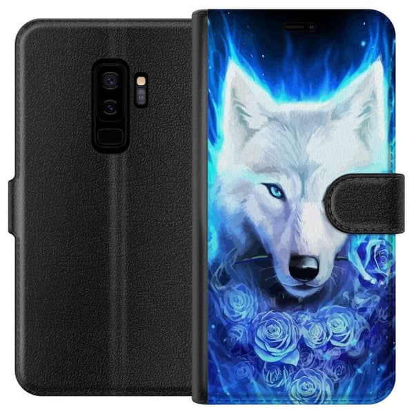 Kompatibel Tegnebogsetui til Samsung Galaxy S9+ Ulve