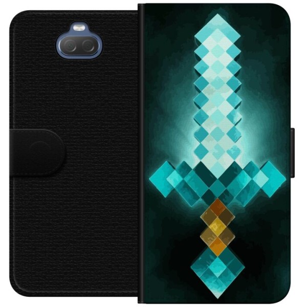 Sony Xperia 10 Lommeboketui Minecraft sverd