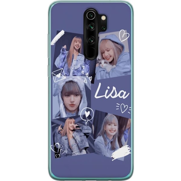 Xiaomi Redmi Note 8 Pro  Genomskinligt Skal Lisa Blackpink – Aesthetic K-pop Queen