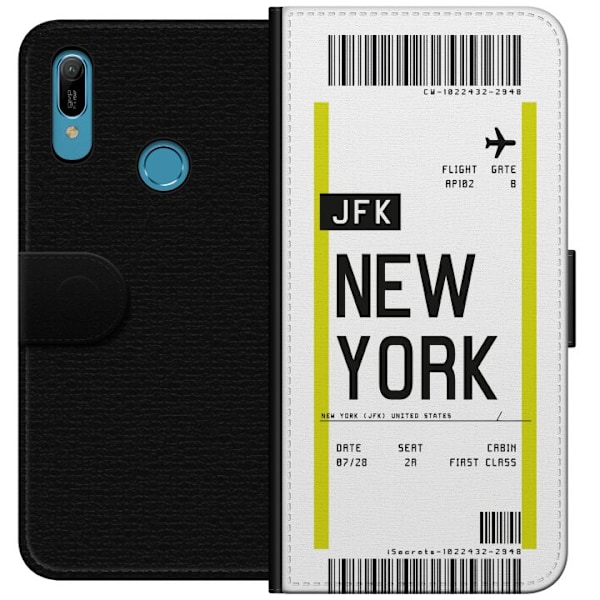 Huawei Y6 (2019) Lompakkokotelo New York