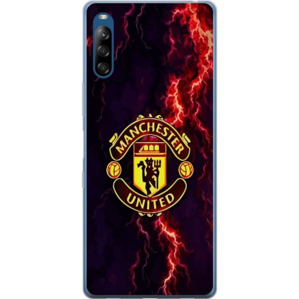 Sony Xperia L4 Gennemsigtig cover Manchester United