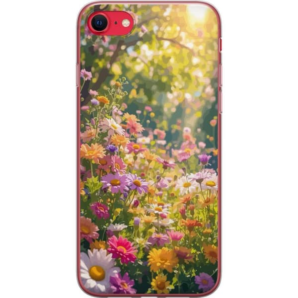Kompatibel Mobilcover til Apple iPhone SE (2022) Blomstermønster