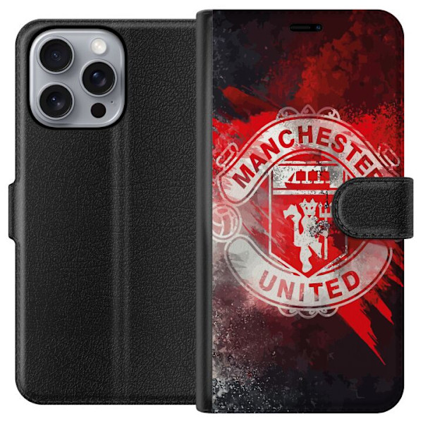 Apple iPhone 16 Pro Max Tegnebogsetui Manchester United F.C.