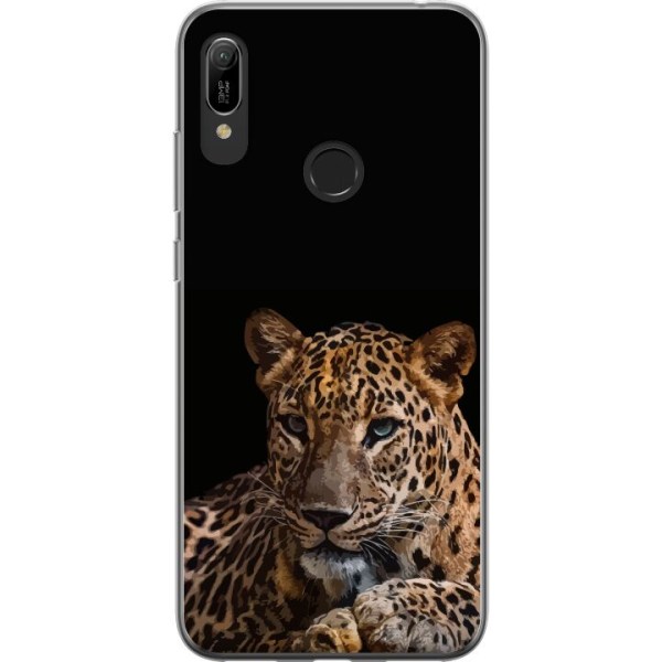 Huawei Y6 (2019) Gjennomsiktig deksel Leopard