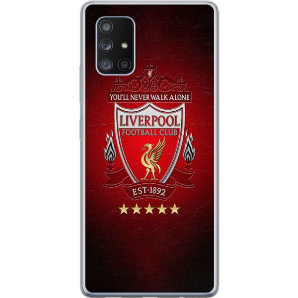 Samsung Galaxy A71 5G Gennemsigtig cover Liverpool