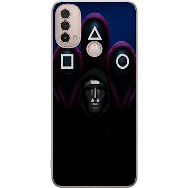 Motorola Moto E40 Läpinäkyvä kuori Squid Game Kausi 3 Uudet Ikoni Suosittu Sarja TV Motiivi Aasialainen Draama Trendikäs Graafinen Suunnittelu