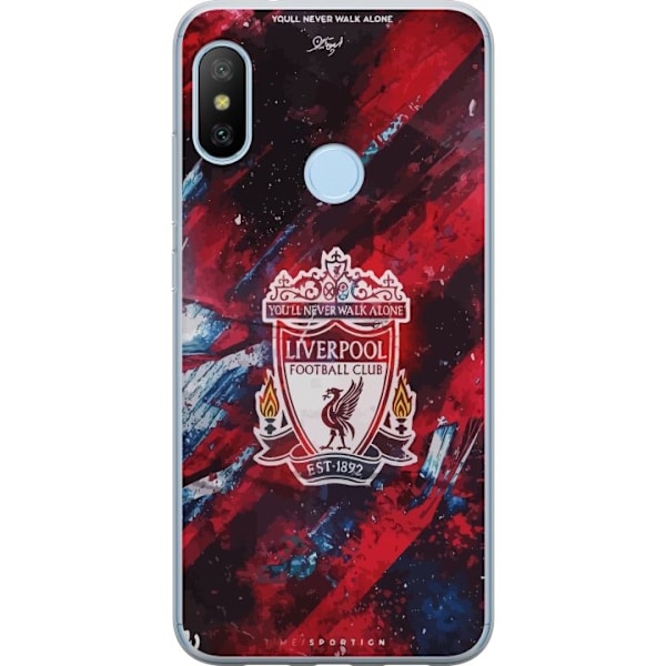 Xiaomi Mi A2 Lite Gennemsigtig cover Liverpool