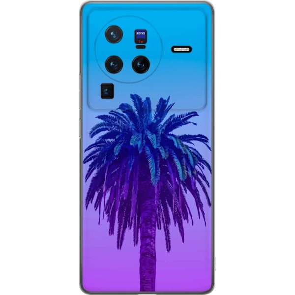 vivo X80 Pro Genomskinligt Skal Palm