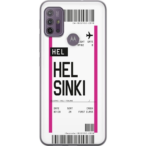 Motorola Moto G10 Gennemsigtig cover Helsingfors