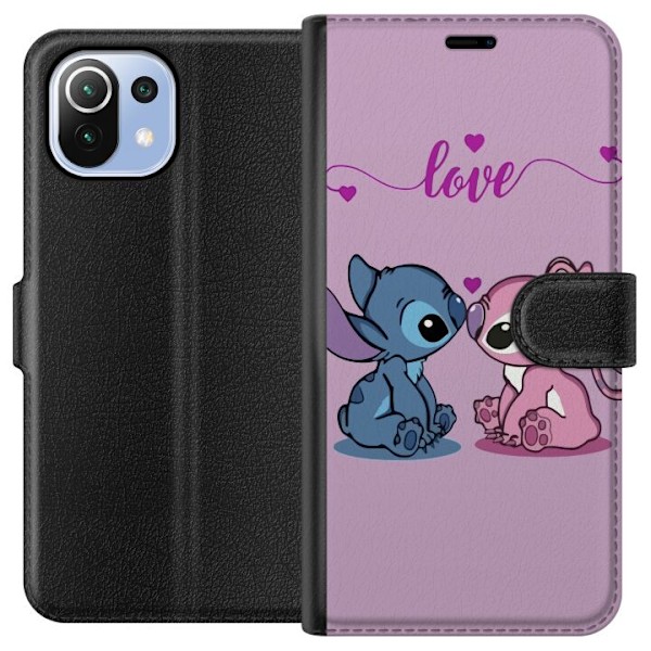 Xiaomi Mi 11 Lite Lommeboketui Lilo & Stitch – Angel Edition