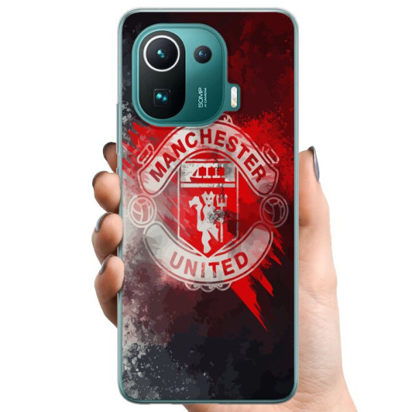 Xiaomi Mi 11 Pro TPU Matkapuhelimen kuori Manchester United FC