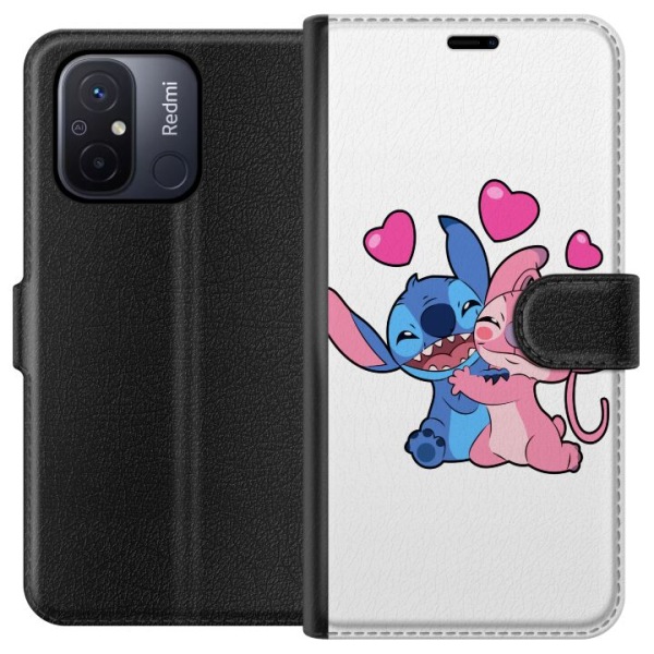 Xiaomi Redmi 12C Plånboksfodral Lilo & Stitch