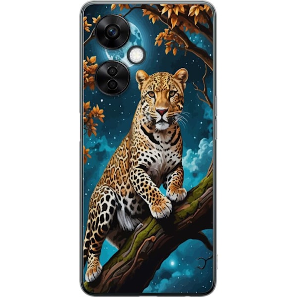 OnePlus Nord CE3 Gjennomsiktig deksel Leopard