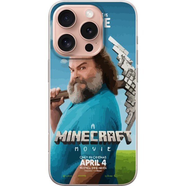 Apple iPhone 16 Pro Genomskinligt Skal A Minecraft Movie