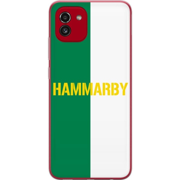 Samsung Galaxy A03 Gennemsigtig cover Hammarby