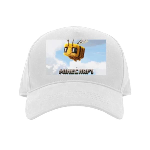 Caps for Barn A Minecraft Movie hvit Barn