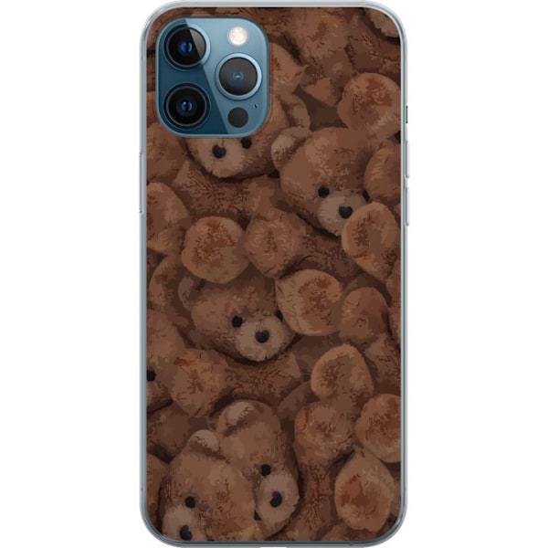 Apple iPhone 12 Pro Läpinäkyvä kuori Teddy