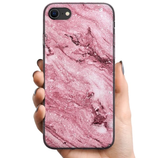 Apple iPhone 8 TPU Mobildeksel Rosa