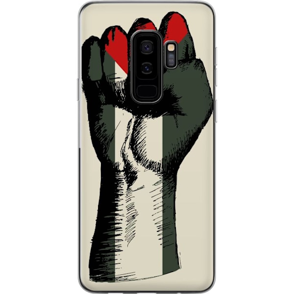 Samsung Galaxy S9+ Gennemsigtig cover Hånd bundet i Palæstin