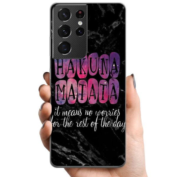 Samsung Galaxy S21 Ultra 5G TPU Matkapuhelimen kuori Ei hätää