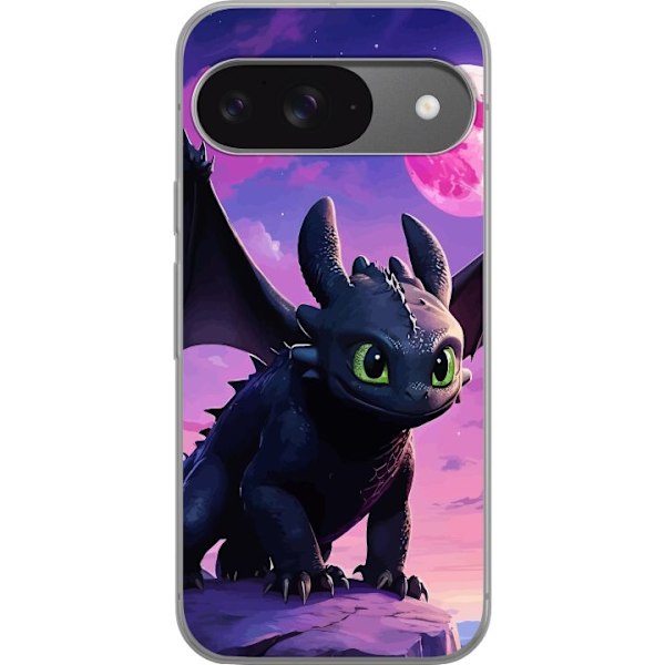 Google Pixel 9 Genomskinligt Skal How to Train Your Dragon (Draktränaren)