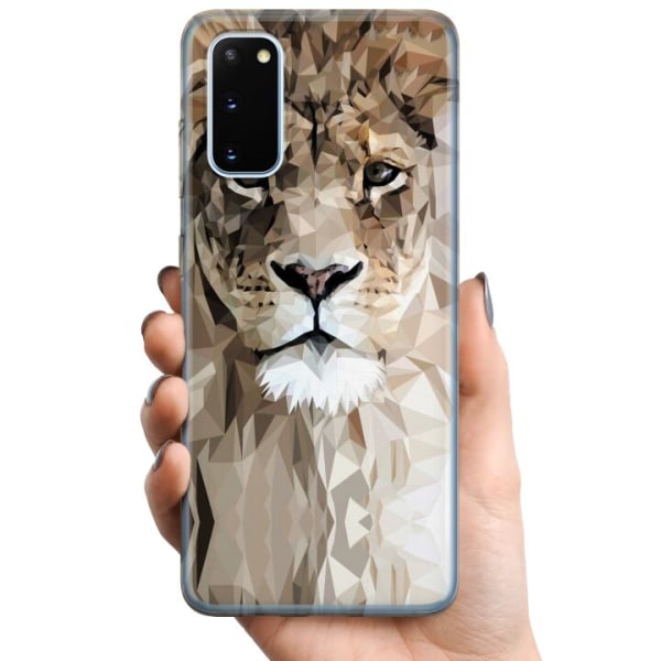Samsung Galaxy S20 TPU Mobilcover Løve
