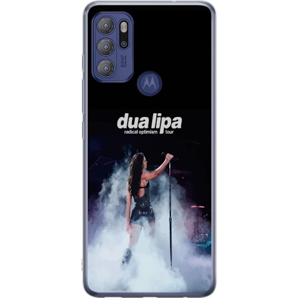 Motorola Moto G60S Läpinäkyvä kuori Dua Lipa – Signature Looks & Vibes