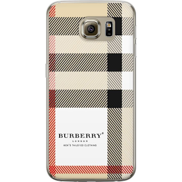 Samsung Galaxy S6 Gennemsigtig cover Burberry