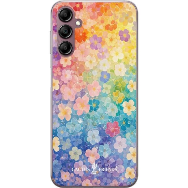 Kompatibelt Mobildeksel til Samsung Galaxy A14 5G Cactus og venner – RainbowBloom
